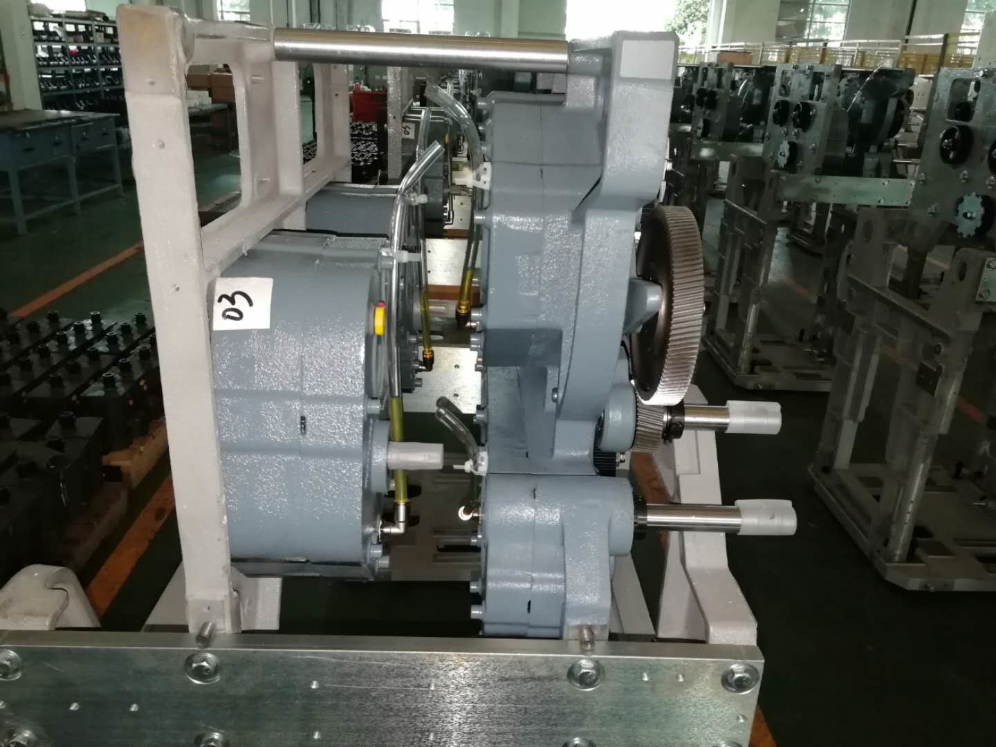 Blended Yarn / Cotton Spinning Machinery High Yield Top-Notch Components