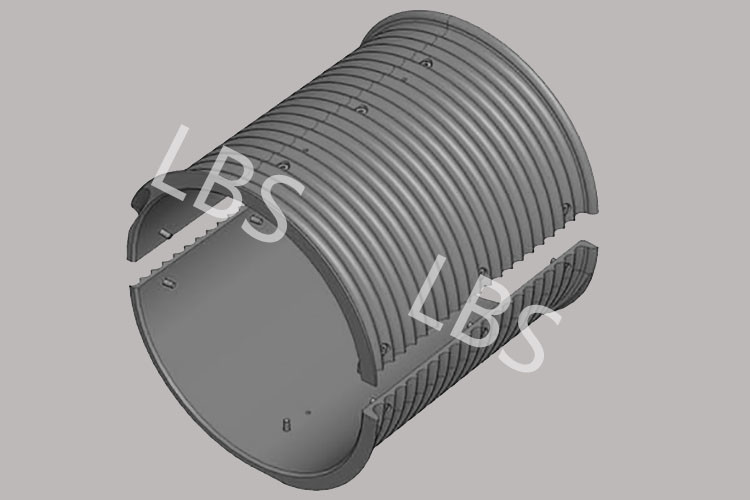Zinc Rich Primer Painting Cable Winch Drum For Hoist And Towing Winch