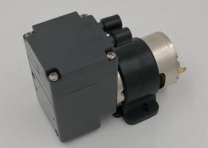 China Micro Sprayer Electric Miniature Vacuum Pump 12 Volt With Black Silicone Foot wholesale