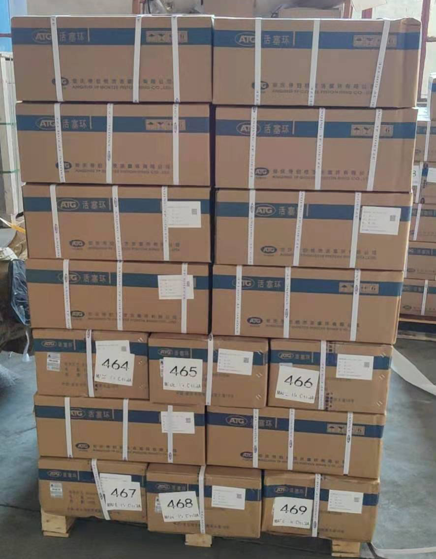 Weichai Howo Shacman WD615.46 WD618 WD10 WP10 Diesel Engine Parts Engine Piston Ring for Replacement/Repair Purpose