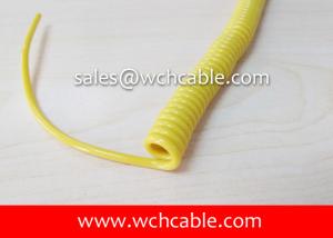 China UL20378 Gas Resistant TPU Sheathed Spiral Cable wholesale