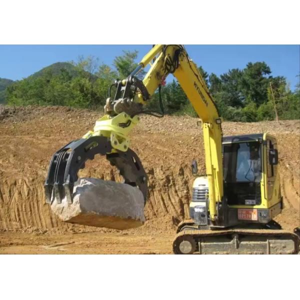 Full 360 Degree Hydraulic Rotation Double Cylinders Hydraulic Rotator Grapple