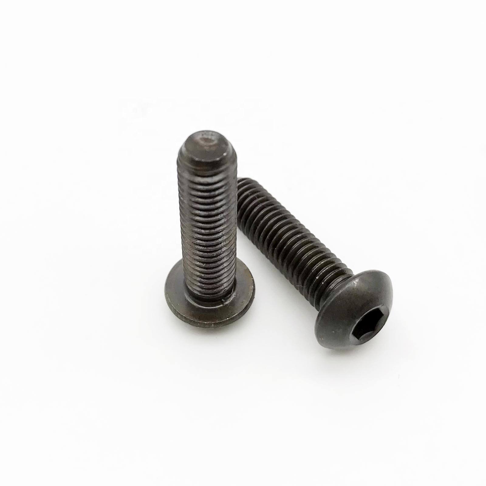 304 Stainless Steel ISO7380 Half Round Head Hexagonal Pan Head Screw