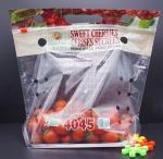 Fruit Packing Bags For Grapes Banana Vegetables Stand Up Plastic Food Bags,