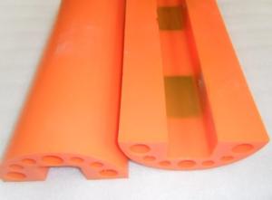 China Elastic Industrial Polyurethane Parts Nature PU With Abrasion Resistance wholesale