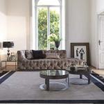 Velvet Modern Modular Sectional Couch 0.8x0.9m Comfortable Leather Corner Sofa