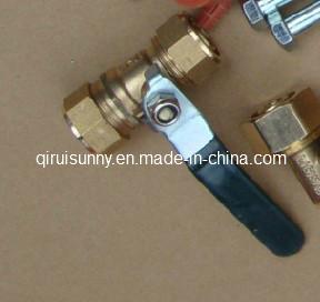 China Solar Water Heater Accessories Stainless Steel Interior Brass Ball Valve Included wholesale