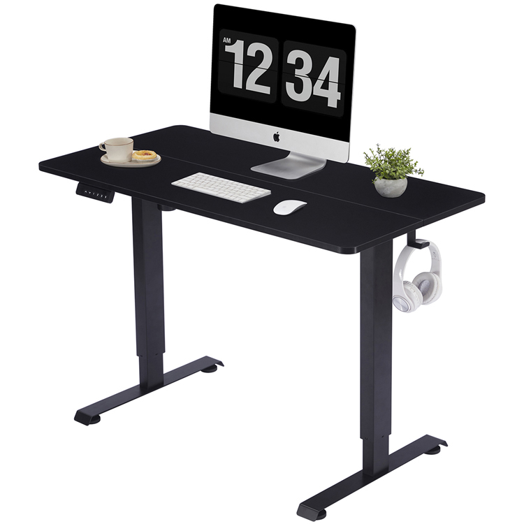 Office Building Petite Ergonomic French One Motor Electric Standing Desk for Kids
