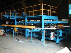 China 3kw Press Conveyor Rock Wool Sandwich Panel Line wholesale