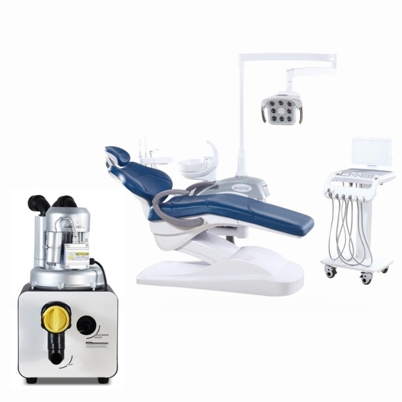 Dental Chairs Saliva Ejector Vacuum Pump Machine Dental Suction Unit Medical Instrument Dental