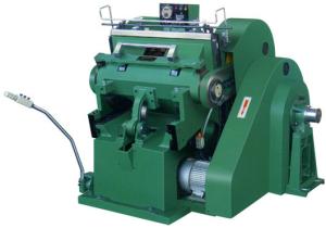 China Platen Die cutting and Creasing Machine, Platen Die-cutting + Creasing wholesale