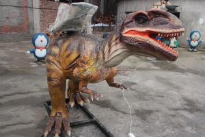 China Electric Ride On Dinosaur Giganotosaurus , Realistic Animatronic Dinosaur wholesale