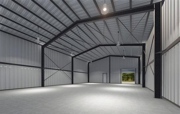 Prefabricated Steel Frame Warehouse Construction Metal Building Kits Steel