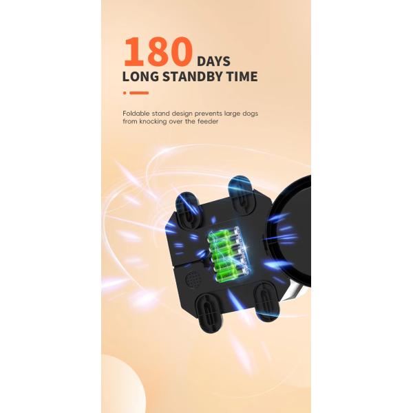 Remote Control Tuya Smart Pet Feeder Large Capacity Timed Dog Food Dispenser With Camera