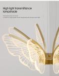 Modern Minimalist Acrylic Butterfly Dining Chandelier Designer Modern Butterfly