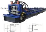 PLC Quick Changeable Purline Machine , CZ Interchangeable Purlin Machine