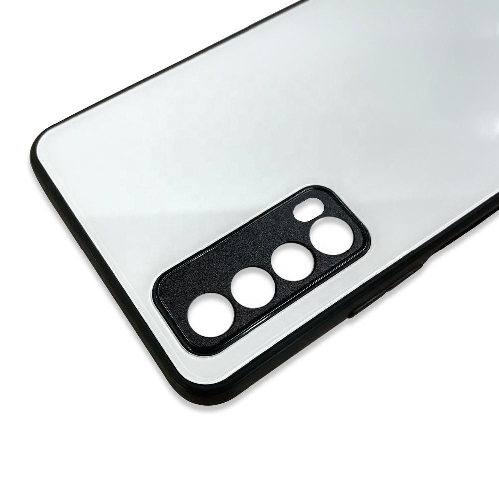 Slim Design Sublimation Blank Glass phone case 2D Shockproof