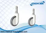Lock Directional Brake Medical Device Threaded Stem Casters High Capacity