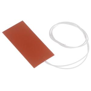 China 55w 220v Heated Bed 5in , 100 Watt Silicone Rubber Heating Element wholesale