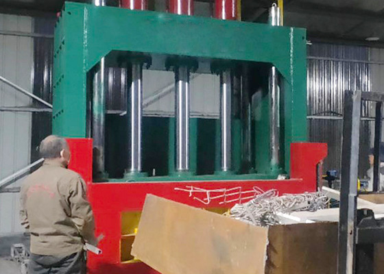 Professional Stainless Steel Baler Scrap Metal Material Hydraulic Shearing