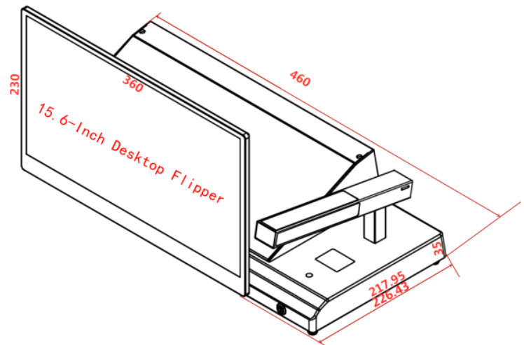 Junnan Paperless Desktop Terminal With Ultra-Thin And Narrow Frame Design