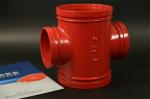 Polished Ductile Iron 4 Way Pipe Connector 3000 Psi ANSI Standard