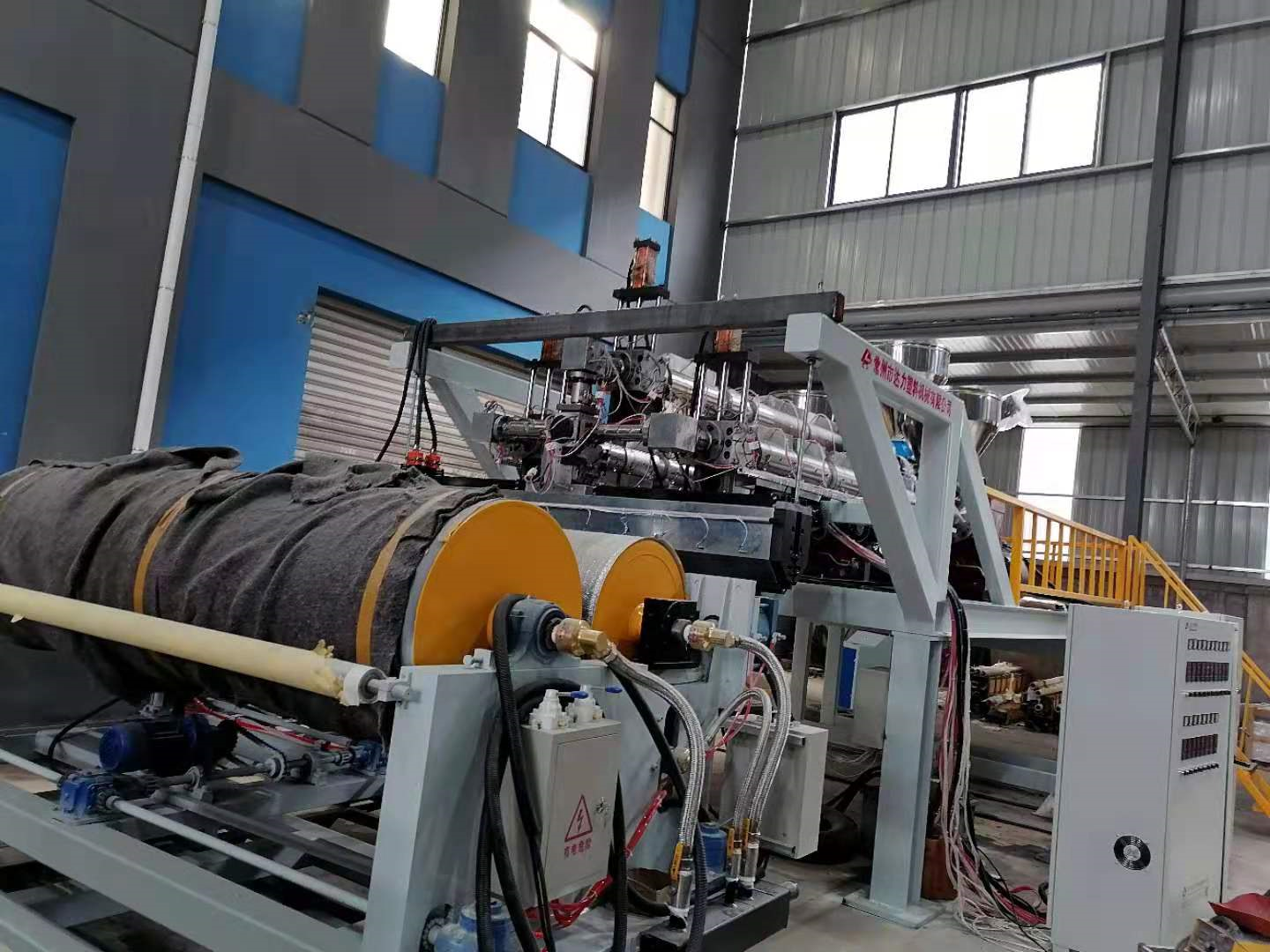 3 Three Layer Co Extrusion Cast Film Machines Manufacturers Pe Hdpe