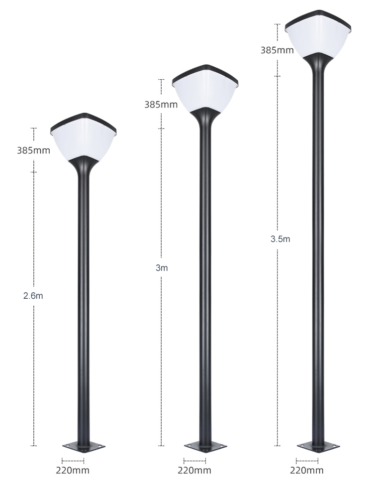 20w IP65 Solar Garden Light Human Body Induction For Outdoor Yard Decoration