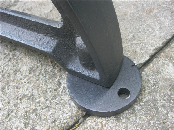 Cast Iron Metal Tree Surround Bench With Polyester Powder Coating