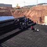 Black Plastic Geocellular Infiltration Drainage Box For Rainwater Collection
