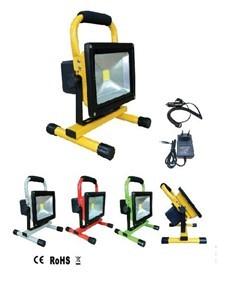 China Outdoor portable and rechargeable led flood light IP65 wholesale