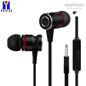 China ROHS High Bass Earphones 3.5mm Noise Cancelling Earbuds With Wire wholesale