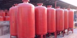 China 1000-50000 Liters Foam Bladder Pressure Vessel Tank,Fire Fighting Foam Buffer Tank on sale