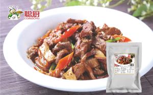 China Braised Chinese Cumin Beef 150g Vacuum Bag Heat To Eat Dish wholesale