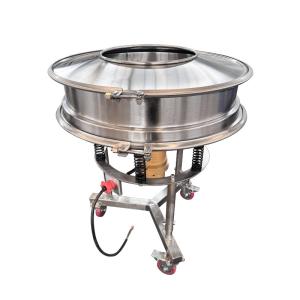 China Factory Custom High Frequency Vibrating Screen Stainless Steel Food Grade Slurry Screening wholesale
