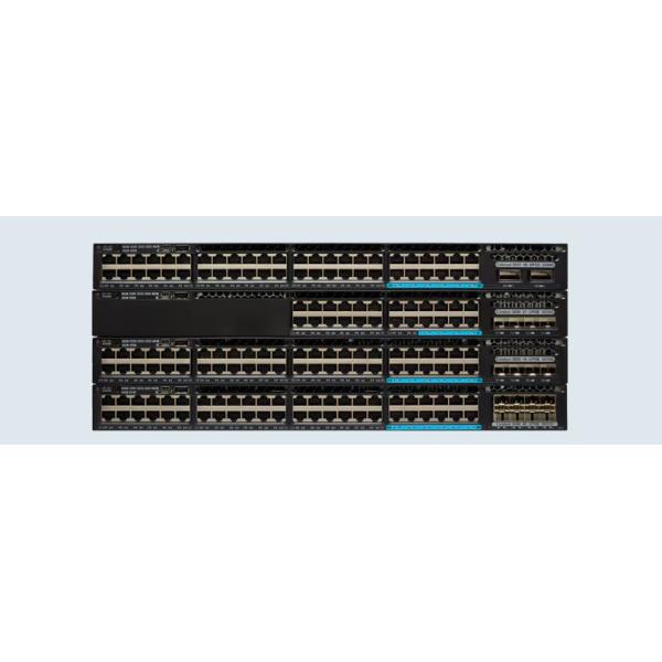 Cisco Catalyst 3650 Series Network Switch 48-Port PoE+ with IP Base for Converged Wired and Wireless Networks