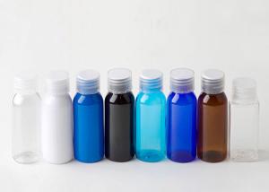 China Pet Material Plastic Cosmetic Bottles , 50ml Small Plastic Bottle Containers wholesale