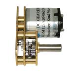 Micro Parallel Axis Shaft DC Motor 180mNm , 2.2W Right Angle Gear Reducer Motor