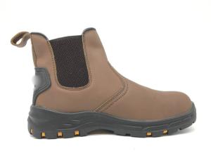 China High Cut Slip On Chelsea Boots , Steel Toe Safety Boots Water Resistant wholesale