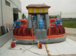Human Figure Inflatable Amusement Park / Prison Theme Inflatable Fun City