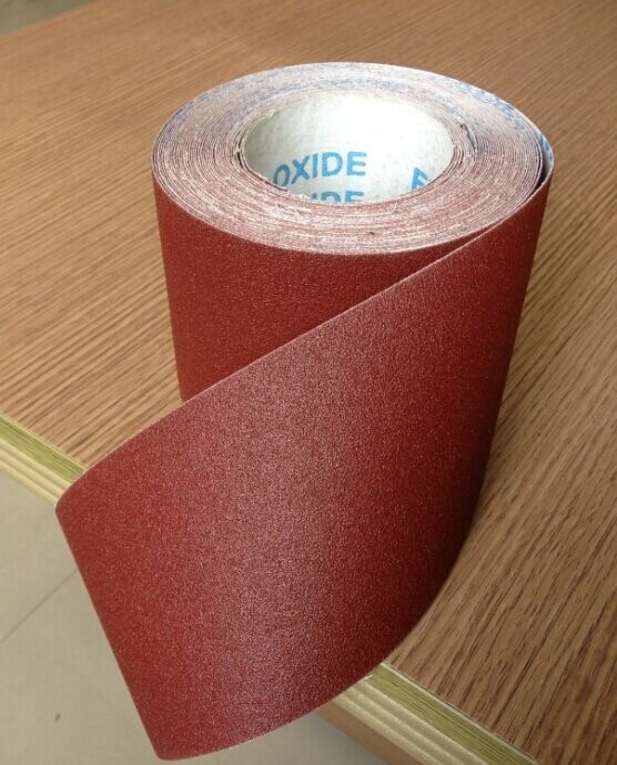 Sanding Roll 3inch Width Wood Polishing Sandpaper Cloth Woodworking Paint Removal