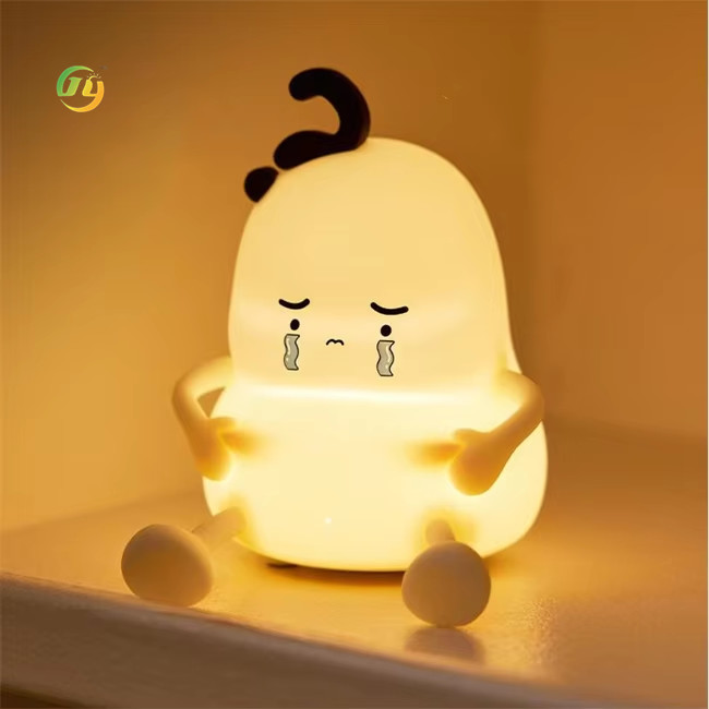Modern Mini LED Night Table Light Pearl Shape Baby Night Light for Bedroom Home Decor