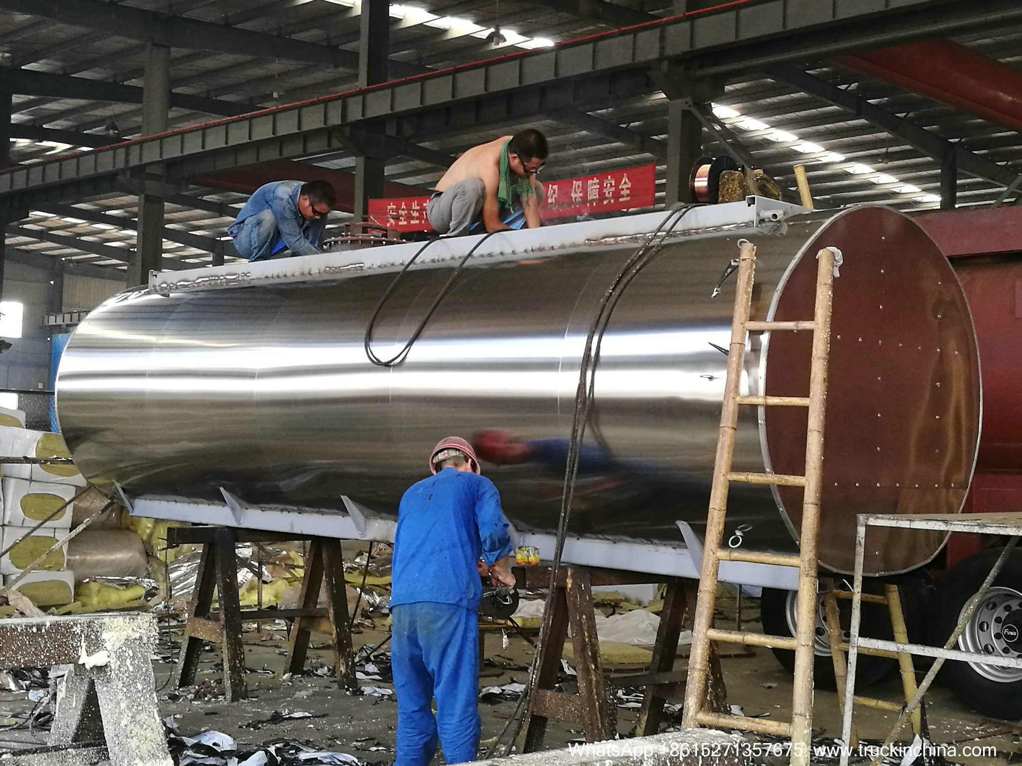9m3 Hot Asphalt Tank for Tanker Lorry Upper Body WITH BALTUR DIESEL OIL BURNER GEAR PUMP WhsApp:+8615271357675