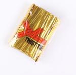 8cm Metallic Spool Golden Twist Tie for Bread and Gift Twist Ties for Bakery
