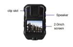 4G Police Camera Recorder BT4.0 , Night Vision Body Camera 2 Inch Touch Screen