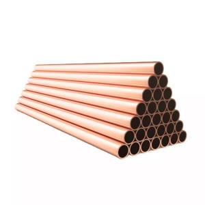 China Seamless 99.99 Pure Copper Straight Pipe For Air Conditioners wholesale
