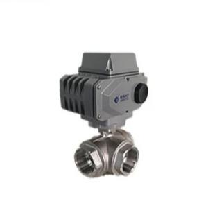 China 3 Way Multi Control Stainless Steel Ball Valve with Electricity Motorized Actuator wholesale