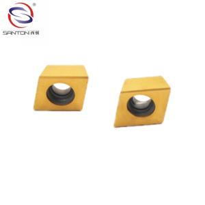 China P25 And K30 Grade Indexable Carbide Inserts 91.5 HRA High Manganese Steel CVD Coated wholesale