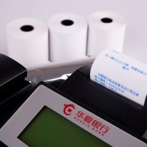 China BPA Free 45GSM Shipping Label Thermal Paper Jumbo Roll 54um wholesale
