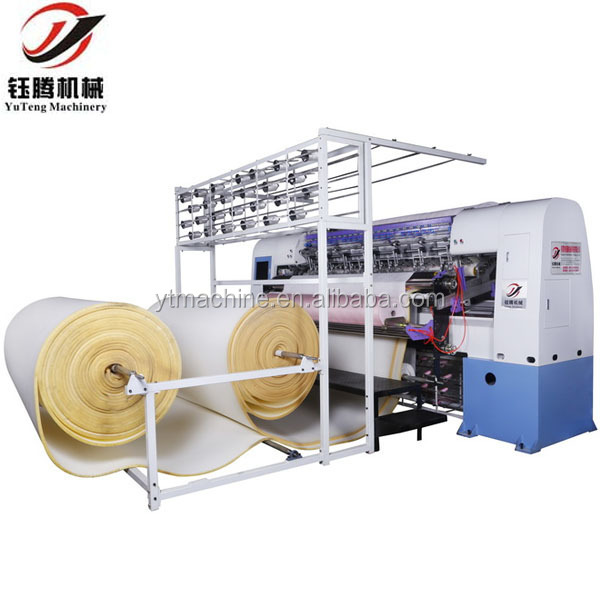 Industrial Computerized Multi Needle Quilting Machine For Mattress Bedspreads